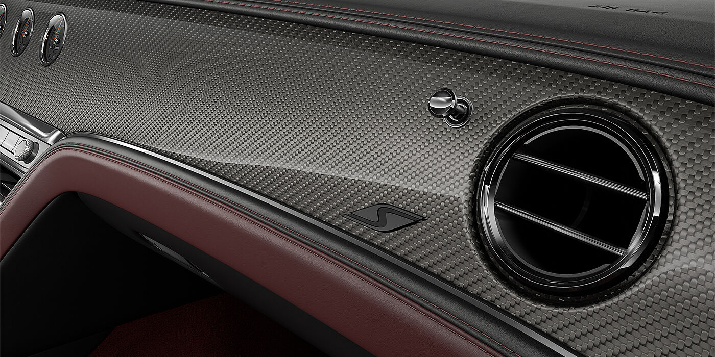 Bentley Berlin New Bentley Flying Spur S sedan High Gloss Carbon Fibre veneer