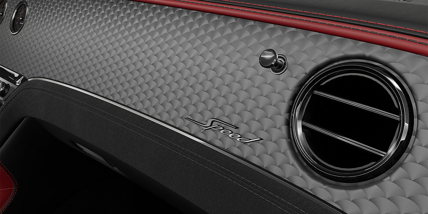 Bentley Berlin Bentley Continental GTC Speed convertible veneer in Diamond Brushed Dark Tint Aluminium