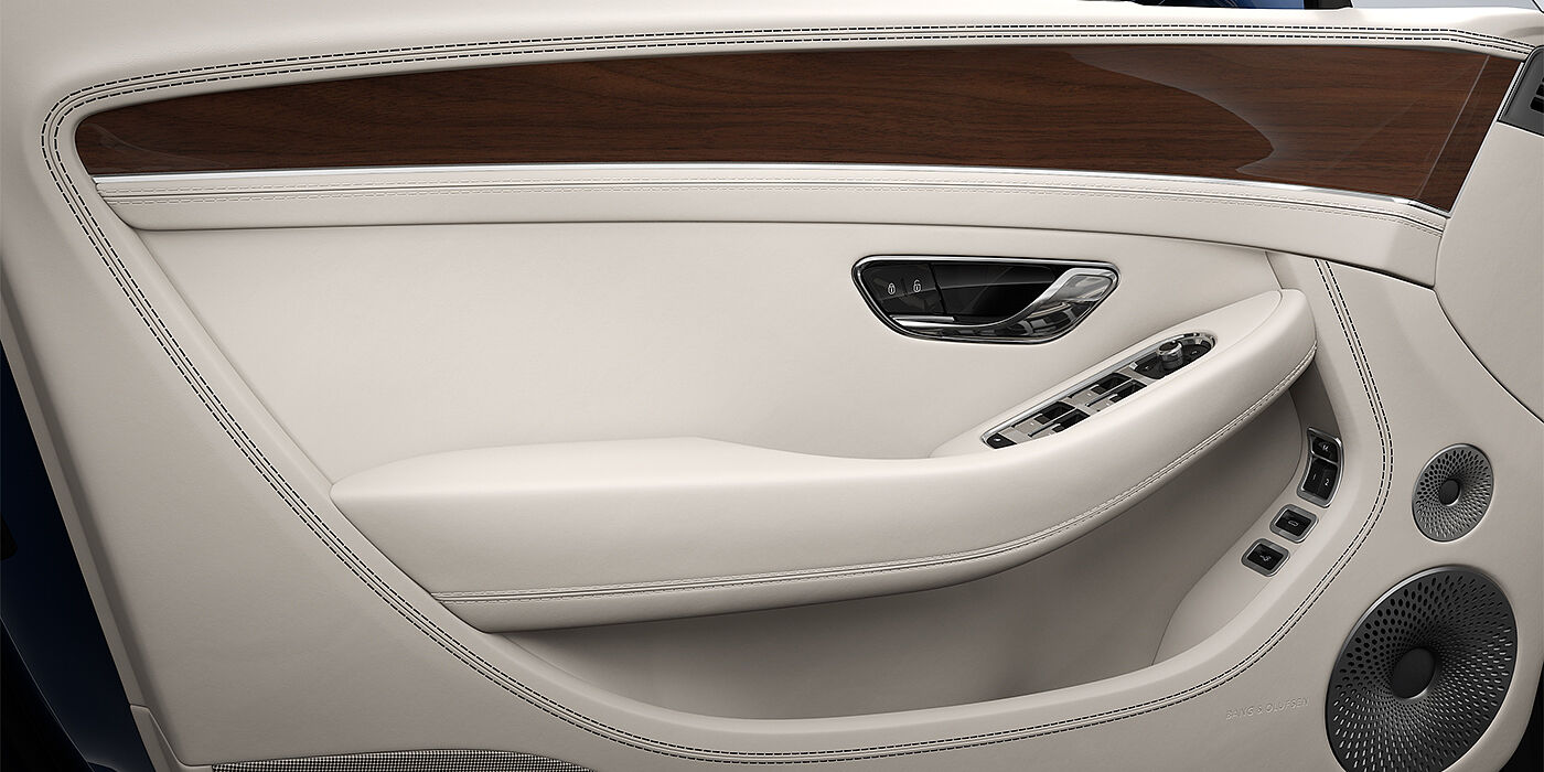 Bentley Berlin Bentley Continental GTC convertible in Linen and Imperial Blue hides