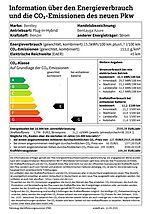 Bentley Bentayga Azure 2025 information über den energieverbrauch und die co2-emissionen des neuen pkw