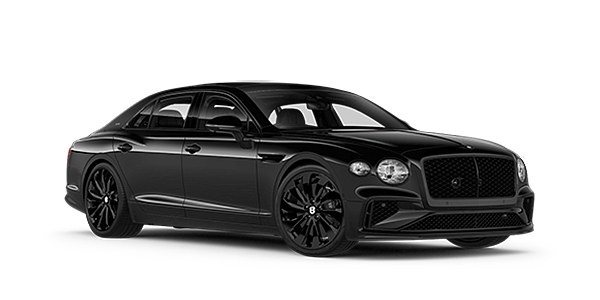 Bentley Berlin Bentley New Flying Spur Black Edition front three quarter in Onyx paint