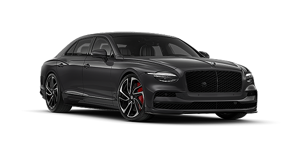 Bentley Berlin New Bentley Flying Spur Speed sedan in Magnetic  paint front 3/4 with 22" Swept spoke Black & Machined wheels
